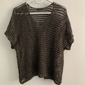 Eileen Fisher sheer top
